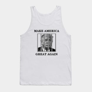 Trump Behind Bars Tank Top